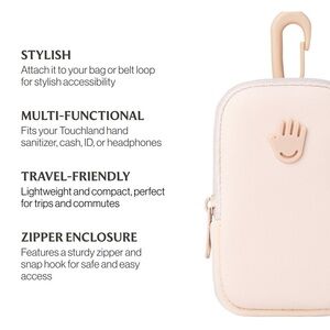 Blush Pink Touchette Pouch